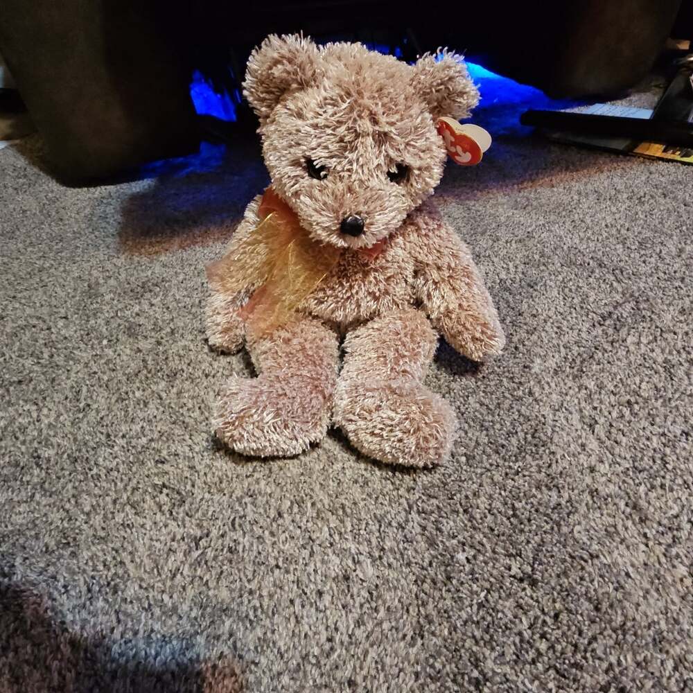 2002 TY CLASSIC PLUSH 13" Java the Bear Buddy